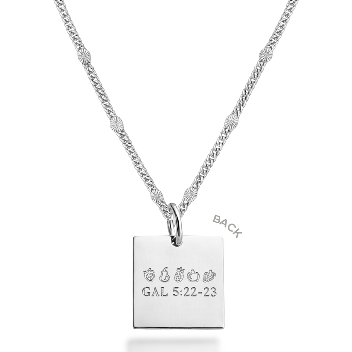Fruit of the Spirit Necklace in Gold &amp; Silver