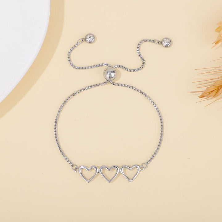 Triple Heart Bracelet