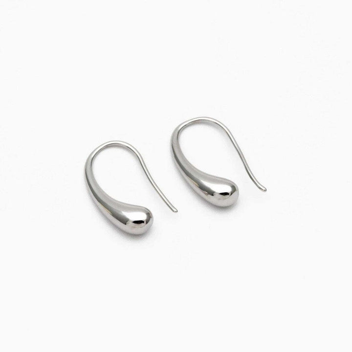Antique Gold and Silver Drop Earrings