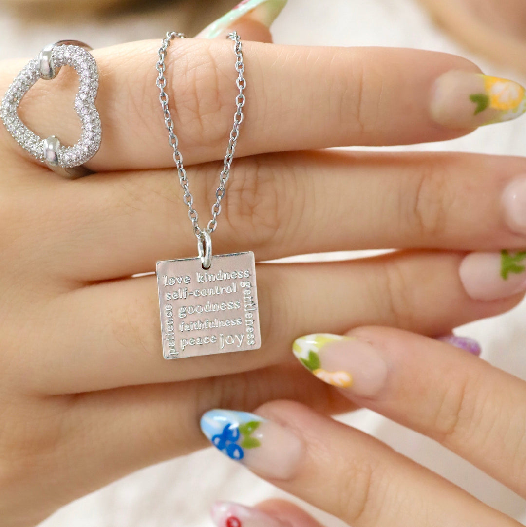 Fruit of the Spirit Necklace in Gold &amp; Silver