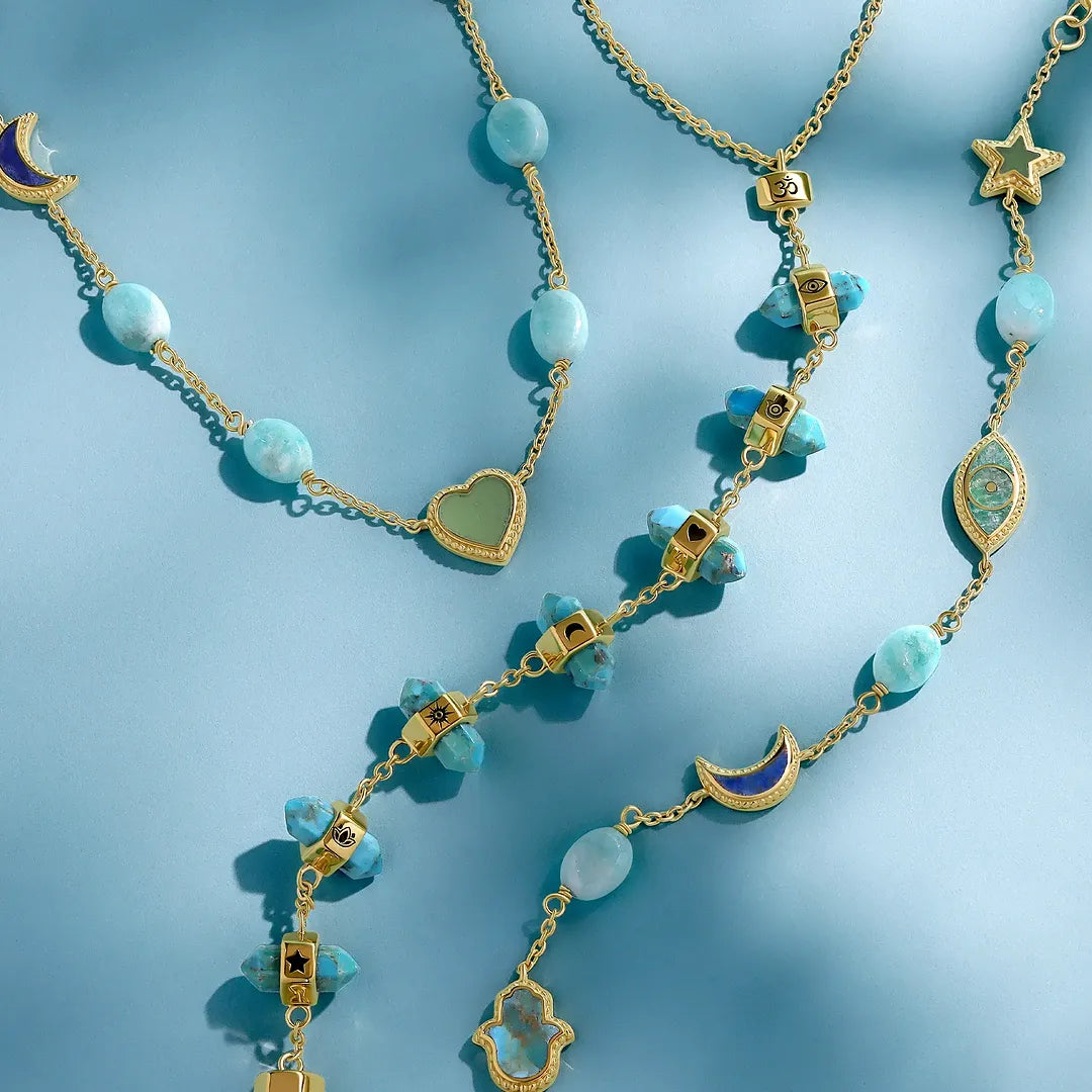 Summer Serenity Multi-Stone Bracelet