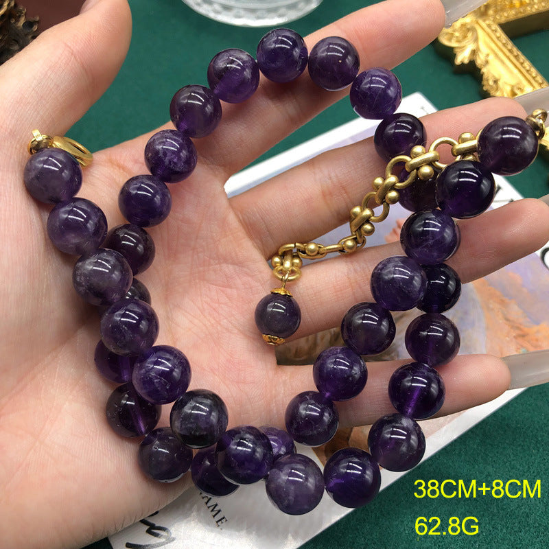 Natural Matte Sandstone Faith Rosary with Bronze Crucifix &amp; Our Lady