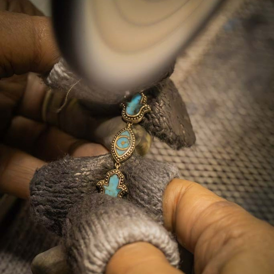 Celestial Truth Amazonite &amp; Turquoise Bracelet Set