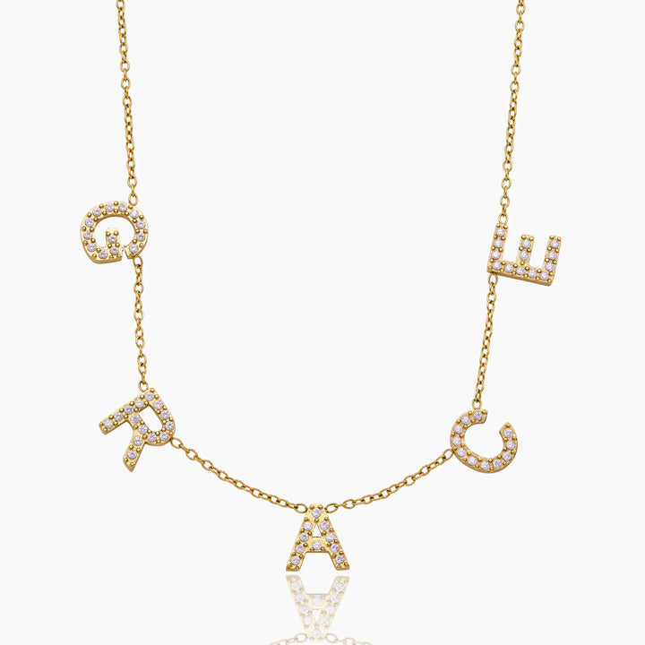 Pavé Custom Name Necklace