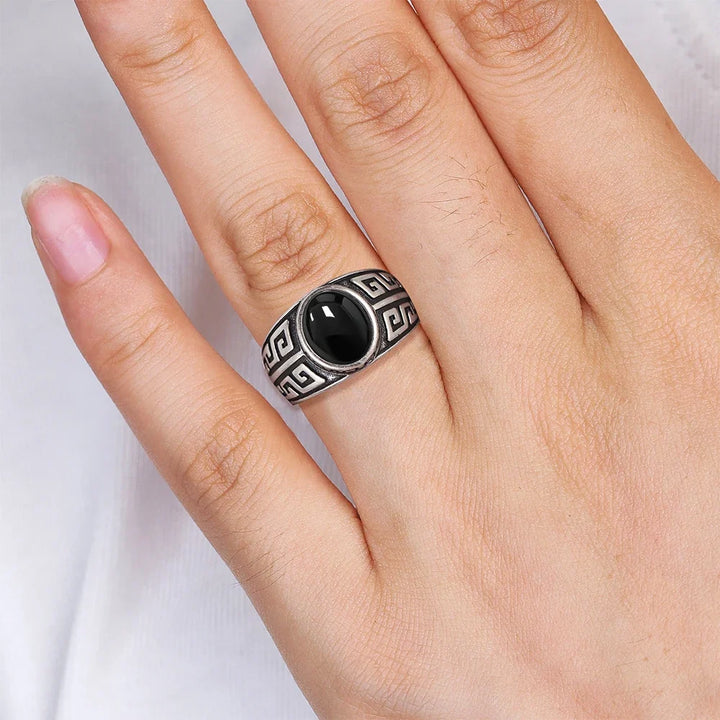 Tiger Eye Silver Ring