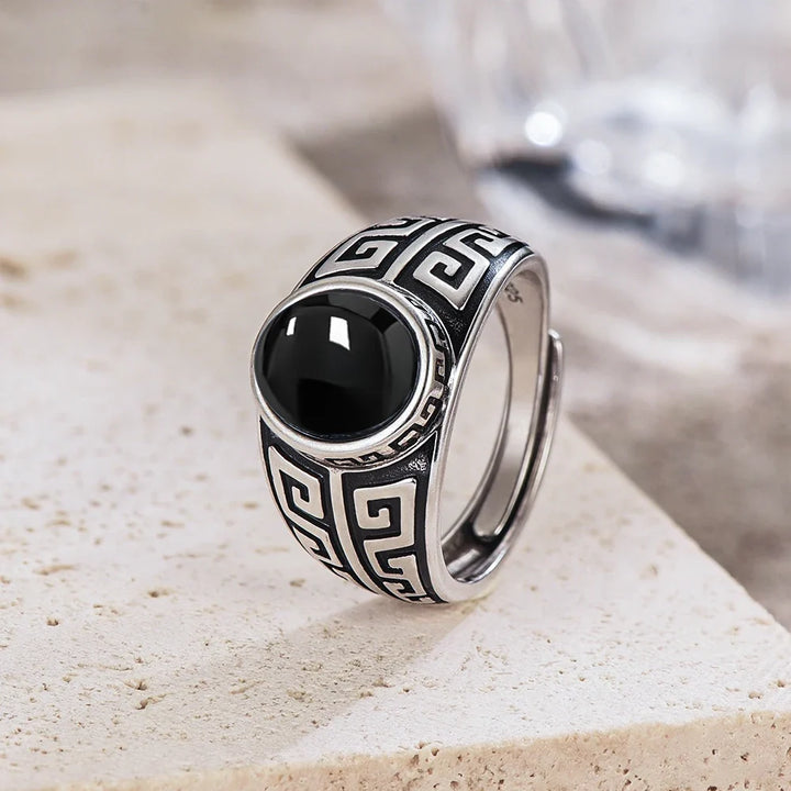 Tiger Eye Silver Ring