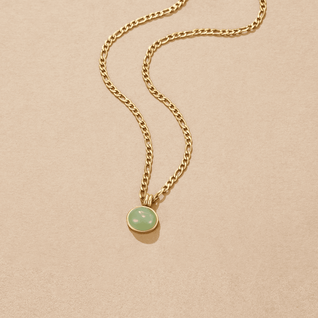 Clara Jade Pendant Necklace
