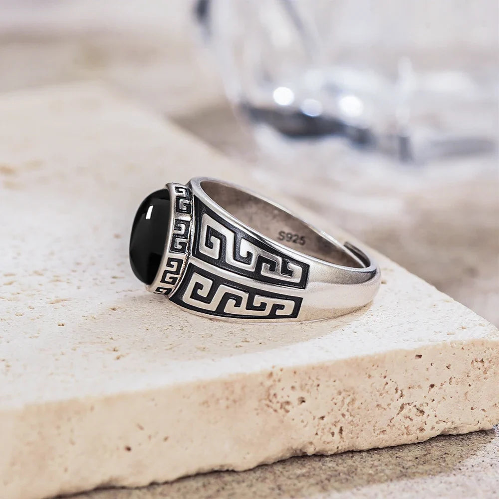 Tiger Eye Silver Ring