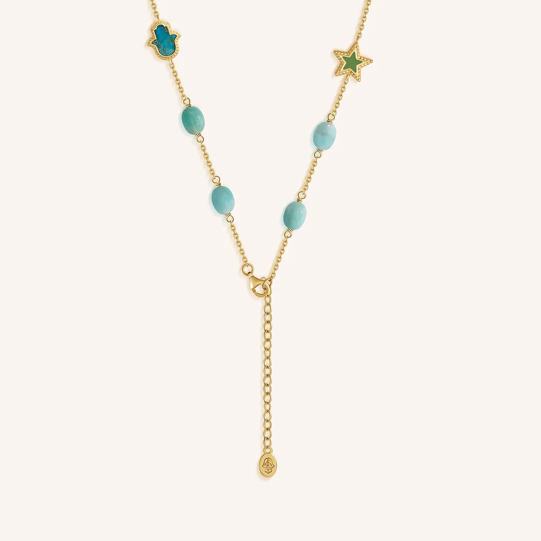 Celestial Guidance Multi-Stone Necklace