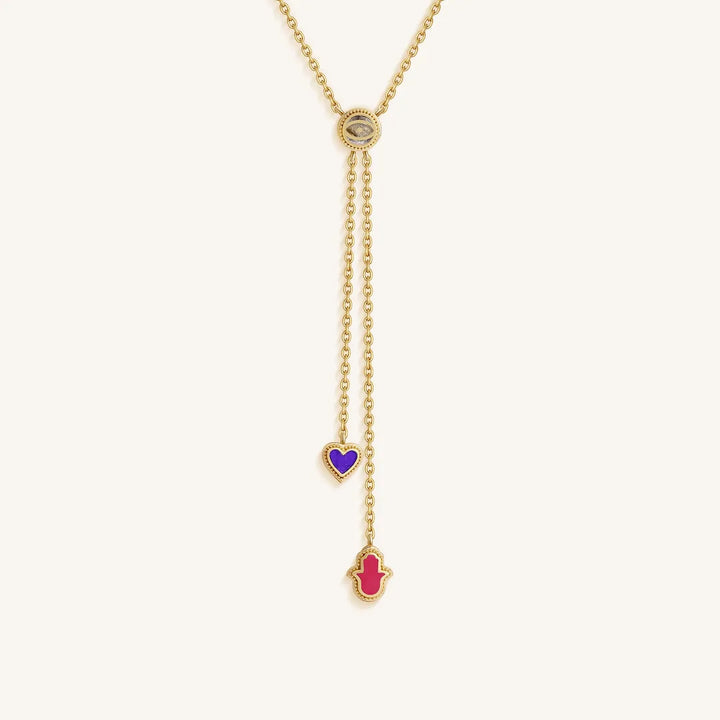 Starlit Serenity Multi-Symbol Necklace