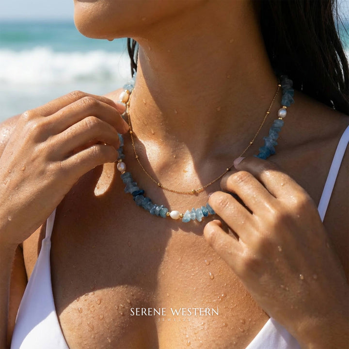 Aqua Serenity Necklace
