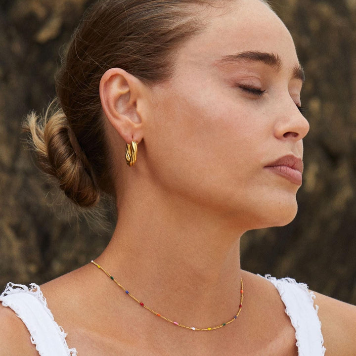 Tropical Aloha Multicolor Choker