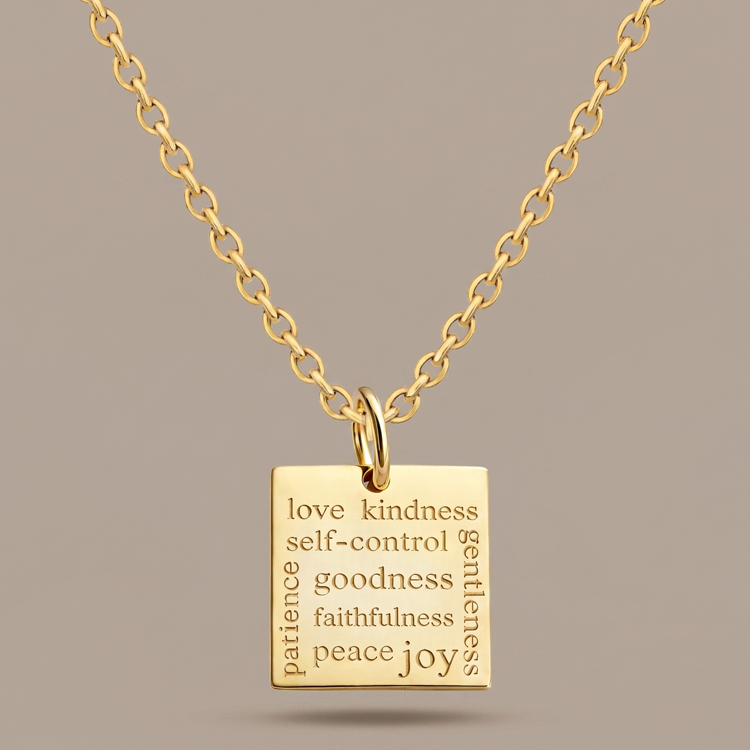 Fruit of the Spirit Necklace in Gold &amp; Silver