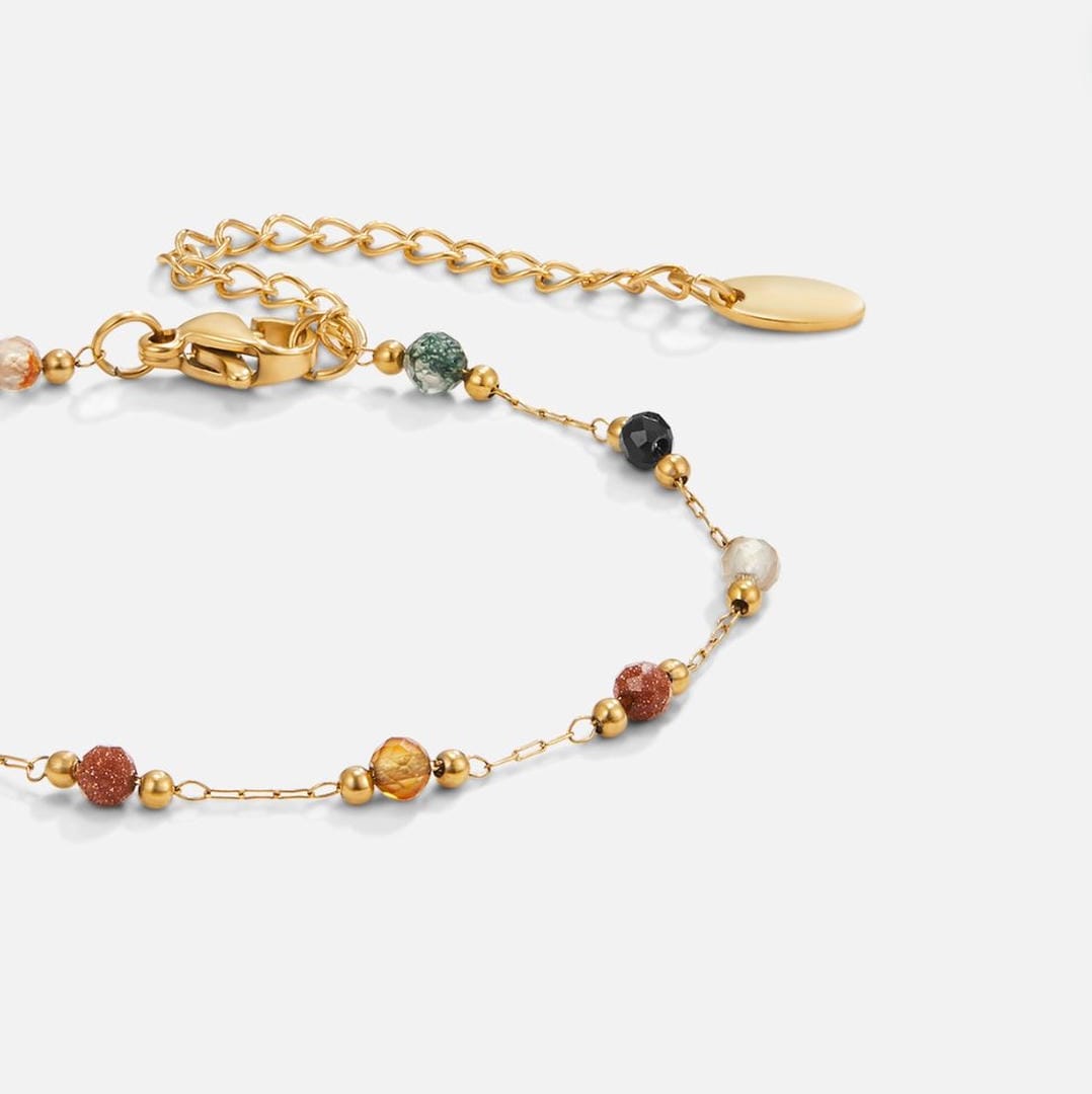 Serene Balance Colored Gemstone Bracelet
