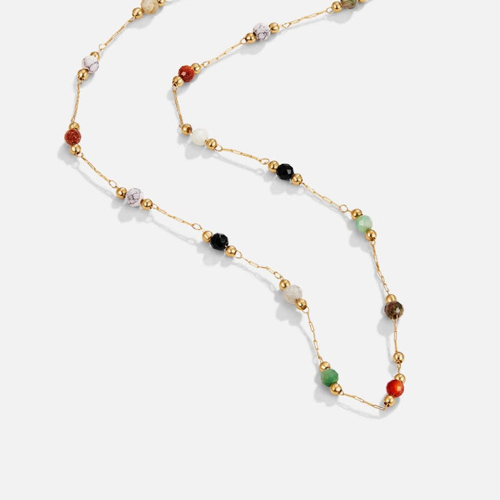 Aria Colorful Gemstone Necklace