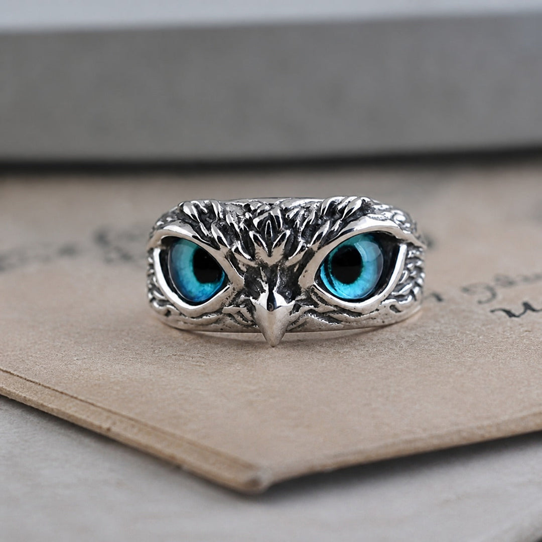 Opulent Owl Statement Ring
