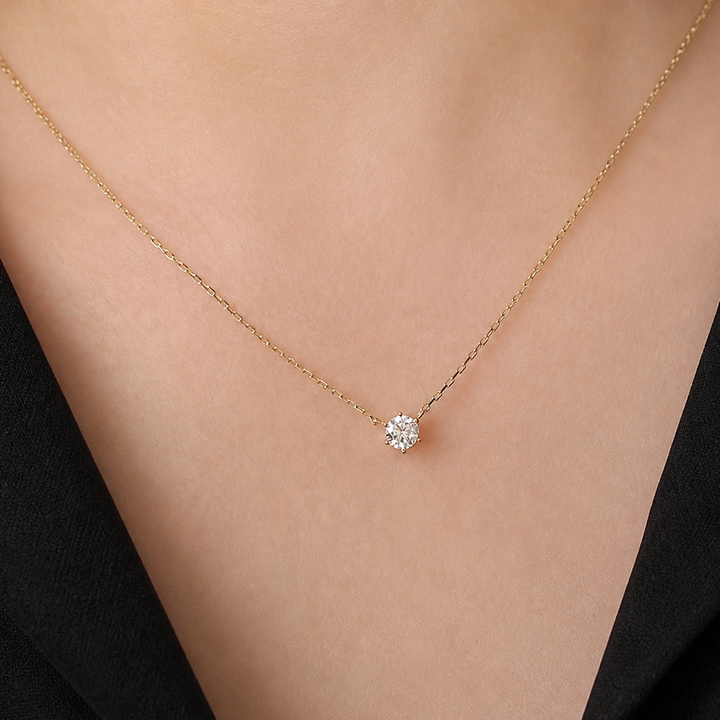 Timeless Zircon Gold Necklace