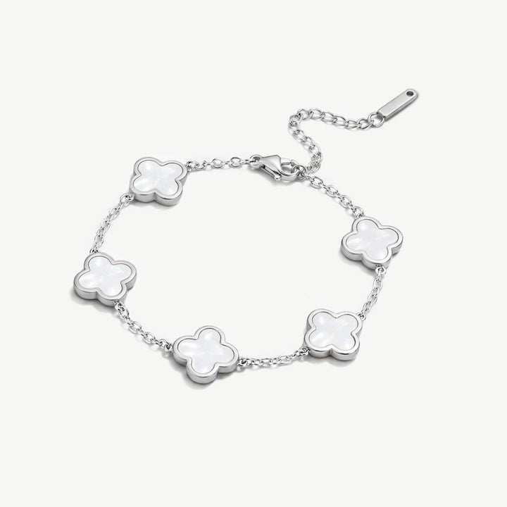 Pearl Clover Bracelet