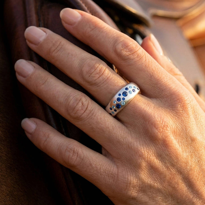 Seafoam Symphony Ring