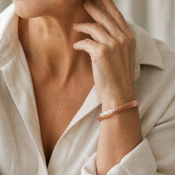 Bloom Heritage Copper Bracelet