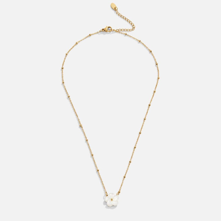 Greatness Bloom Flower Pendant Necklace